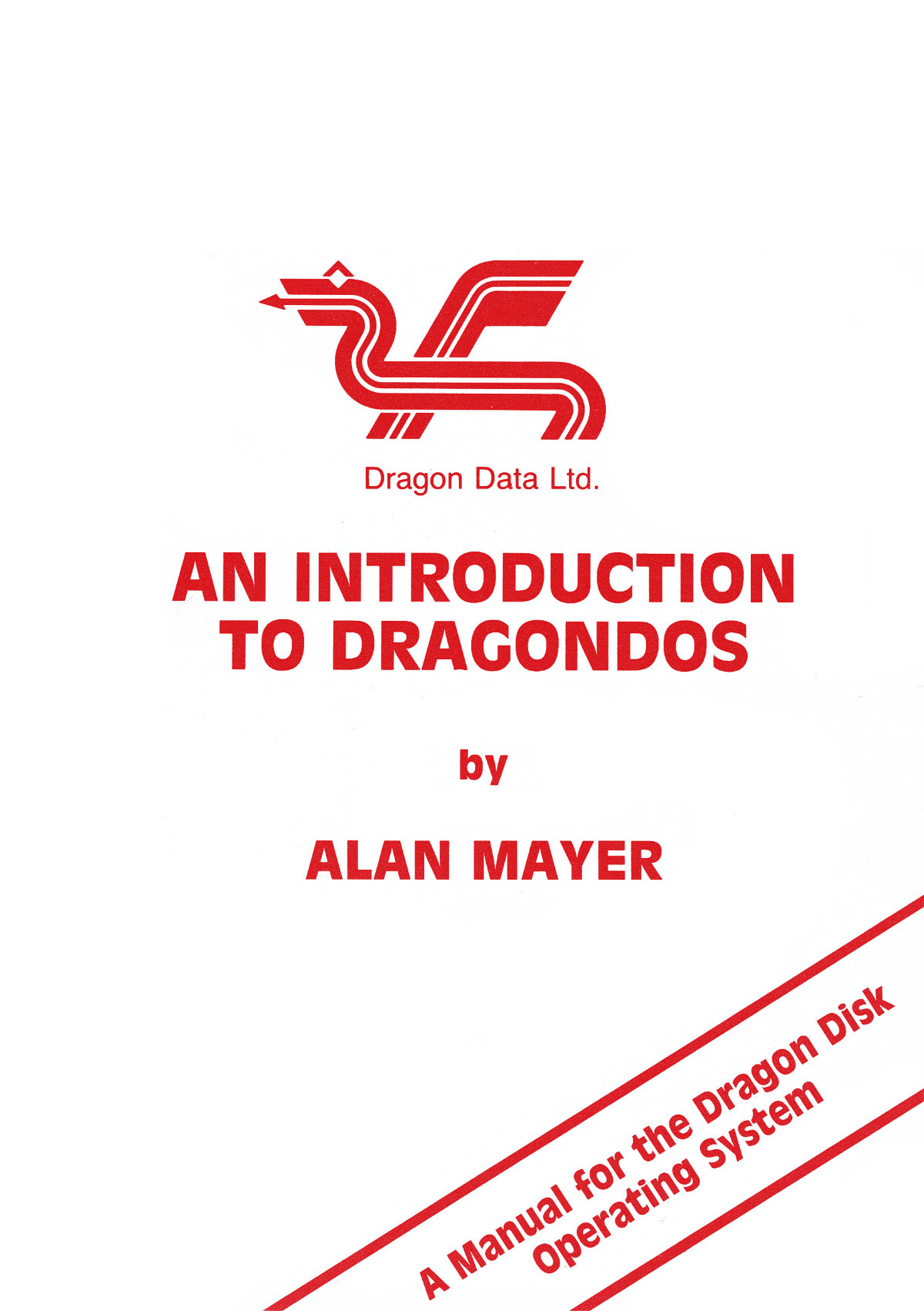 Intro To Dragon DOS front cover