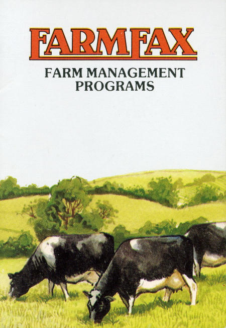 FarmFax Farm Management Programs Front Cover