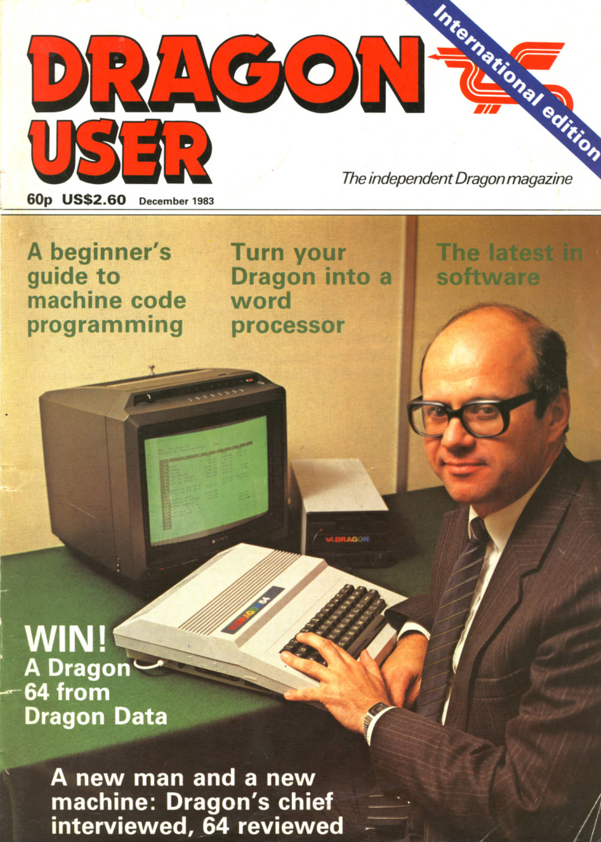 Dragon User December 1983 cover