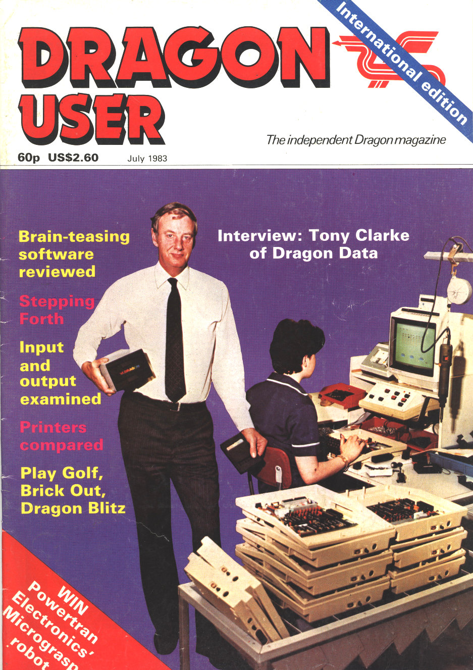 Dragon User Cover July 1983